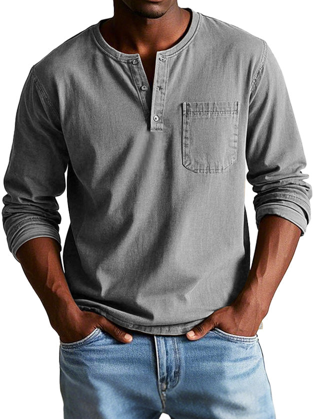 Brayden™ | Classic Comfort Long-Sleeve Shirt