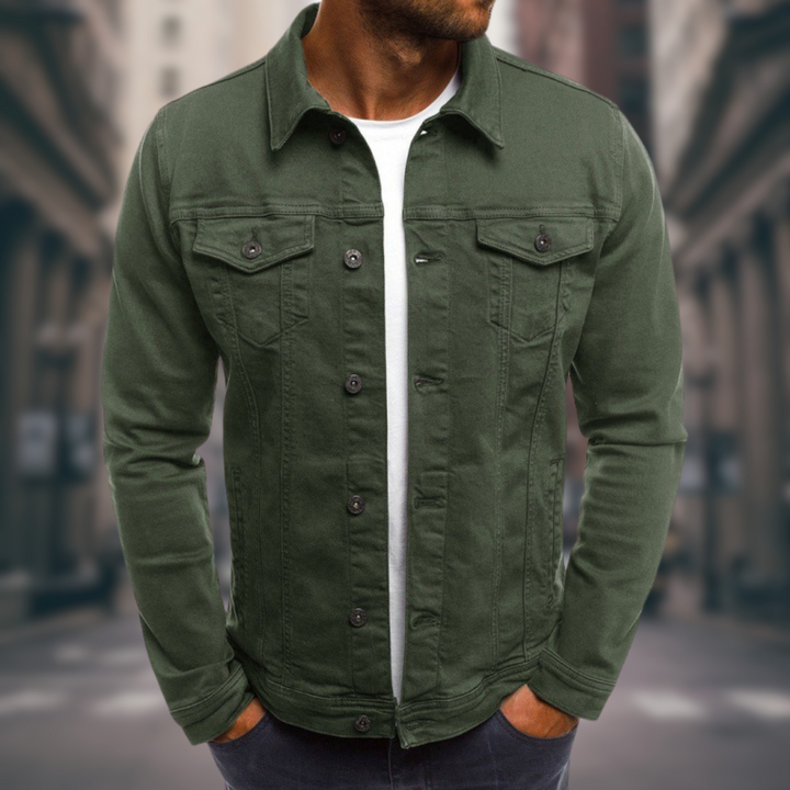 VERNANO™ Tailored Fit Denim Jacket