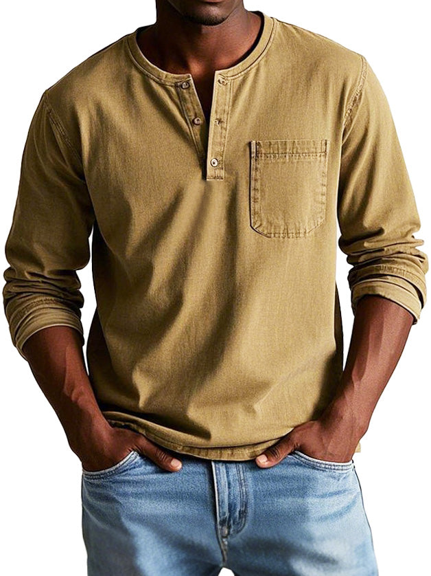 Brayden™ | Classic Comfort Long-Sleeve Shirt