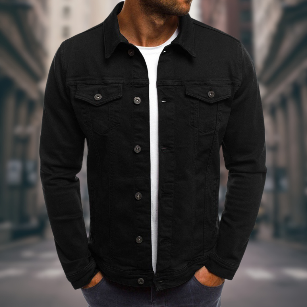VERNANO™ Tailored Fit Denim Jacket