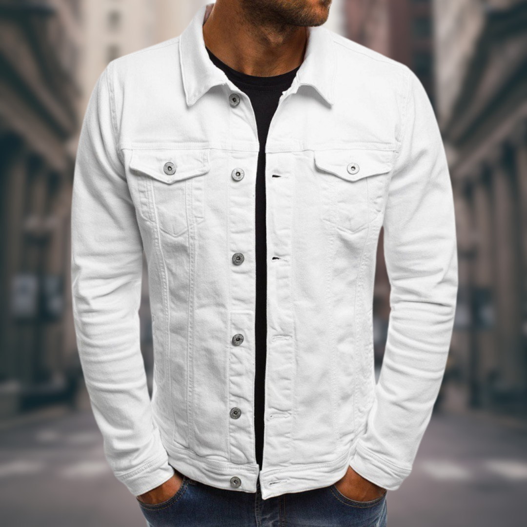 VERNANO™ Tailored Fit Denim Jacket