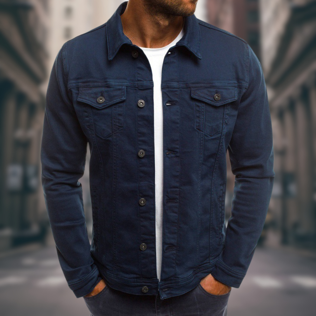VERNANO™ Tailored Fit Denim Jacket