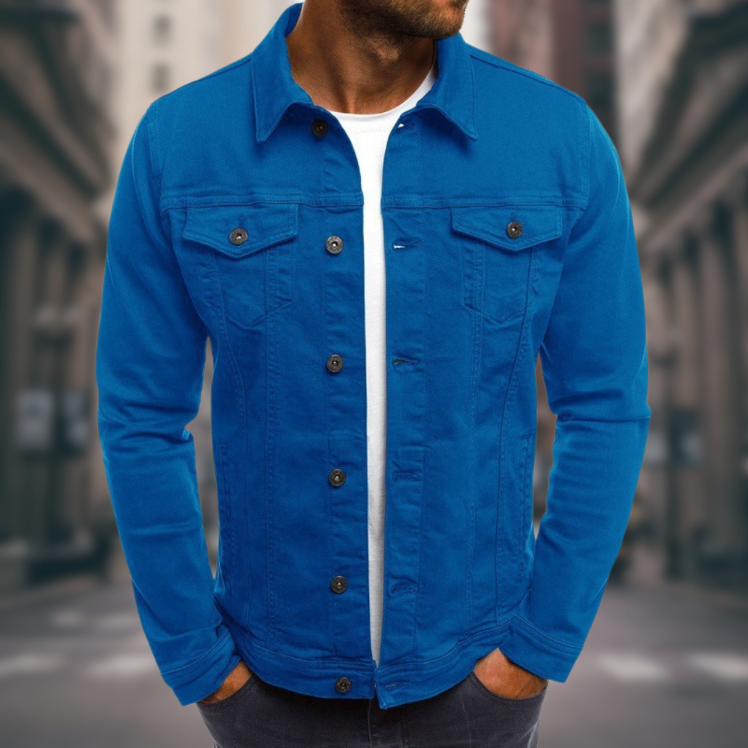 VERNANO™ Tailored Fit Denim Jacket