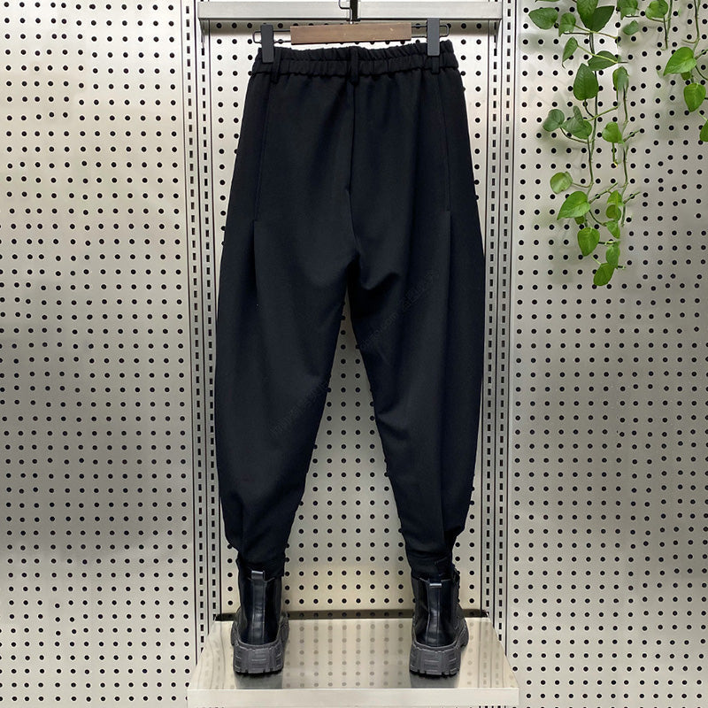 Loose Ankle-Length Harem Casual Trousers