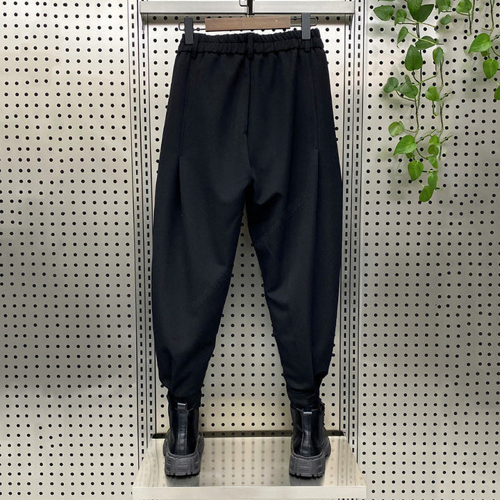 Loose Ankle-Length Harem Casual Trousers