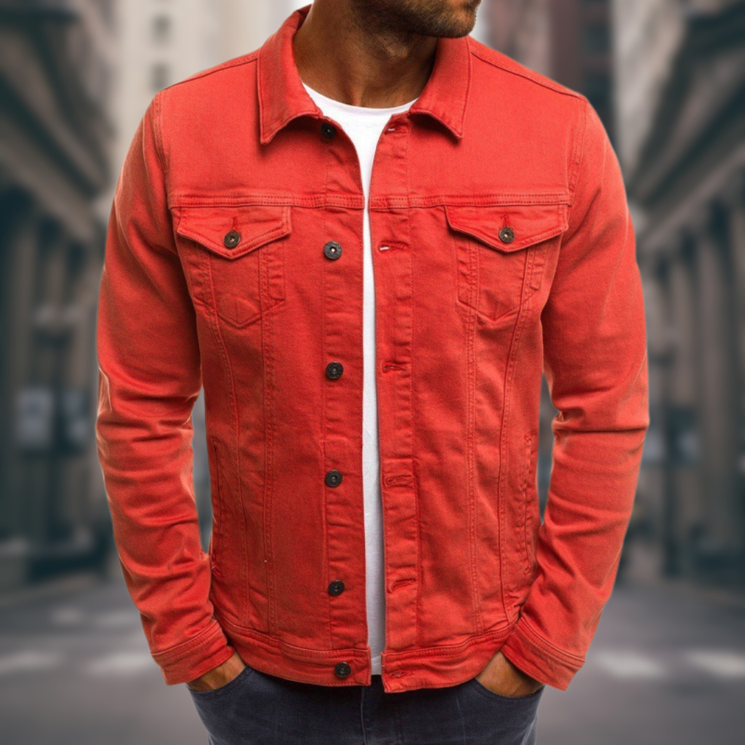 VERNANO™ Tailored Fit Denim Jacket
