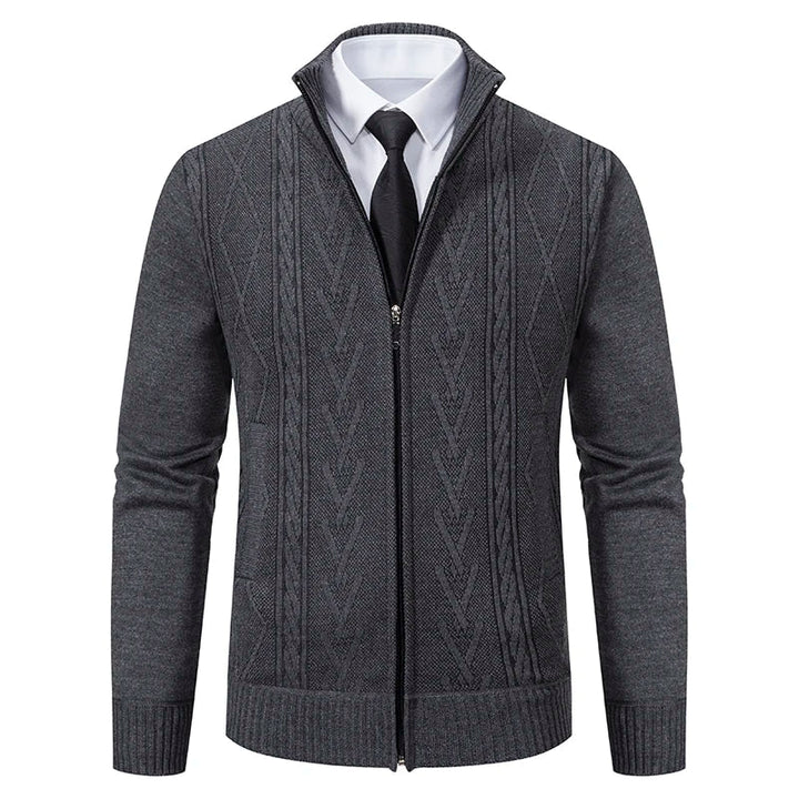 VALTREO™ Warm Men’s Cashmere Knit Jacket
