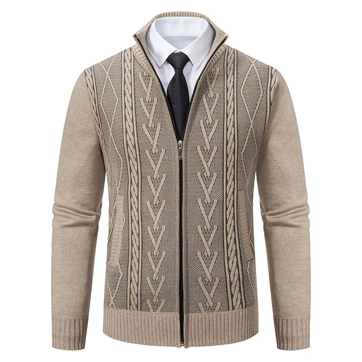 VALTREO™ Warm Men’s Cashmere Knit Jacket