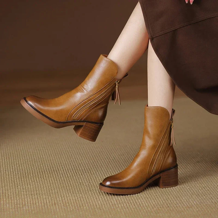 Alyssa Leather Boots