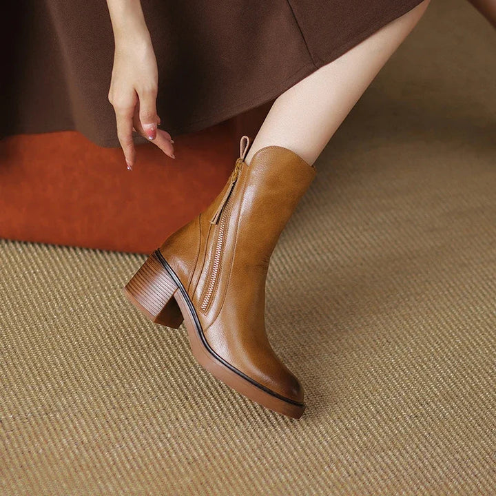 Alyssa Leather Boots