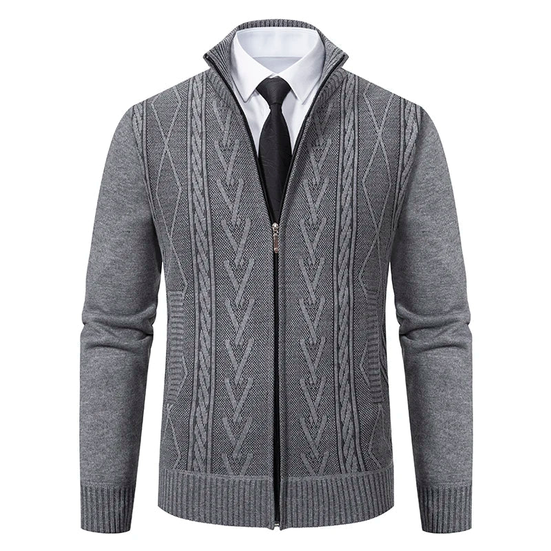 VALTREO™ Warm Men’s Cashmere Knit Jacket