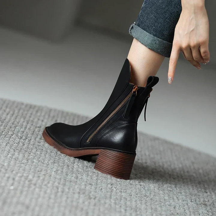 Alyssa Leather Boots