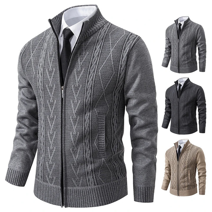 VALTREO™ Warm Men’s Cashmere Knit Jacket