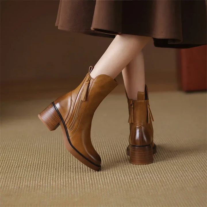 Alyssa Leather Boots