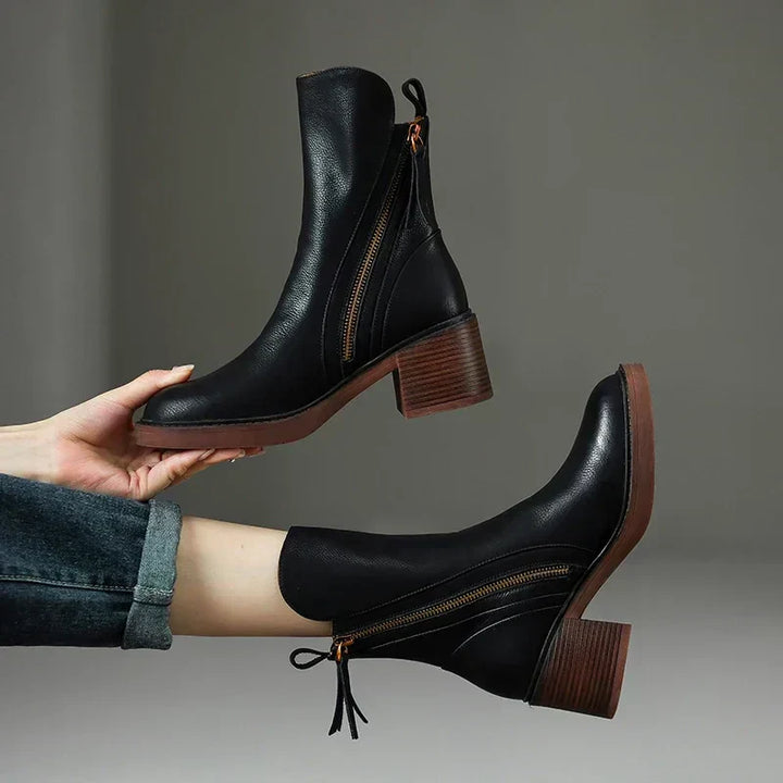 Alyssa Leather Boots