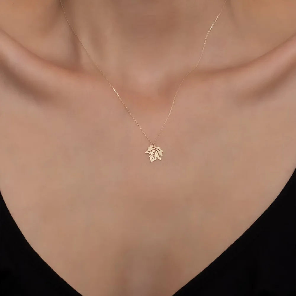 Nature Leaf Necklace